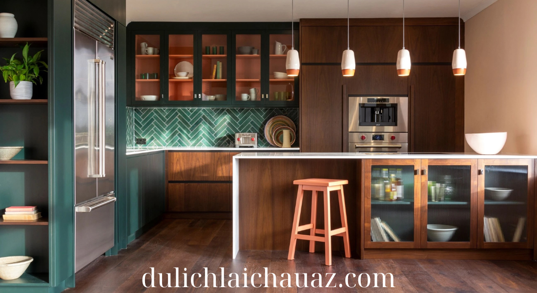 Transitional kitchen design