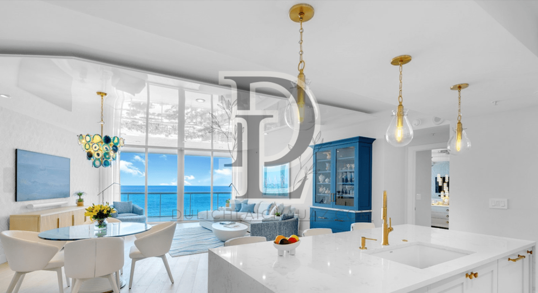 Coastal kitchen decor