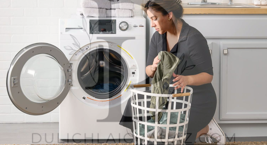 Luxury Washing Machine with Built-In Dryer